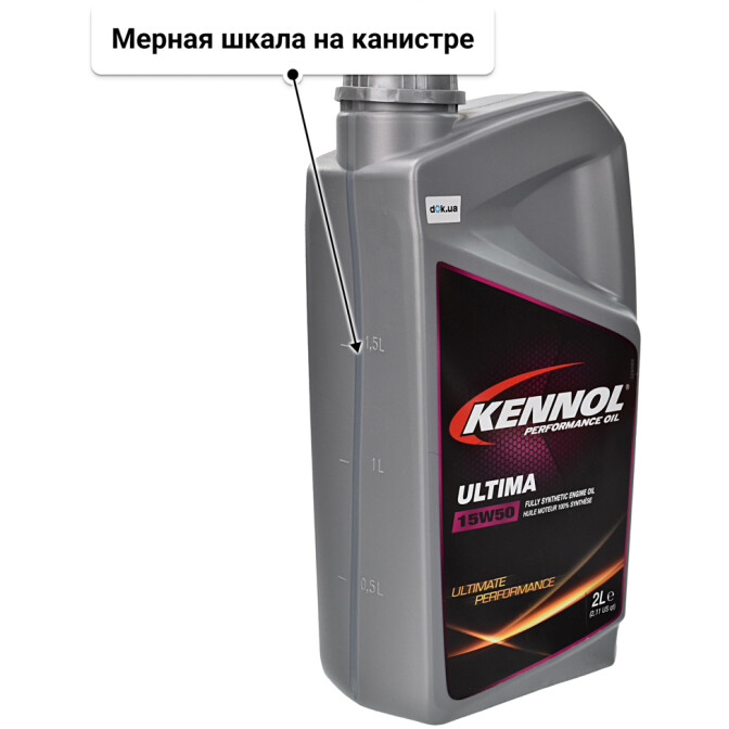 Моторное масло Kennol Ultima 15W-50 2 л
