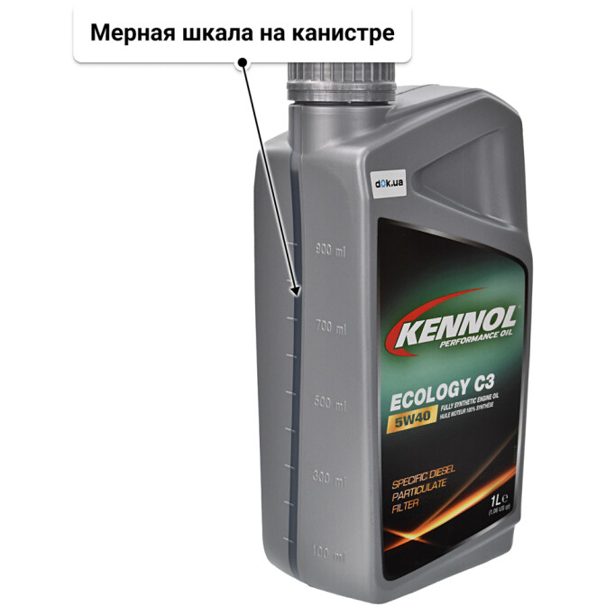 Моторное масло Kennol Ecology C3 5W-40 1 л