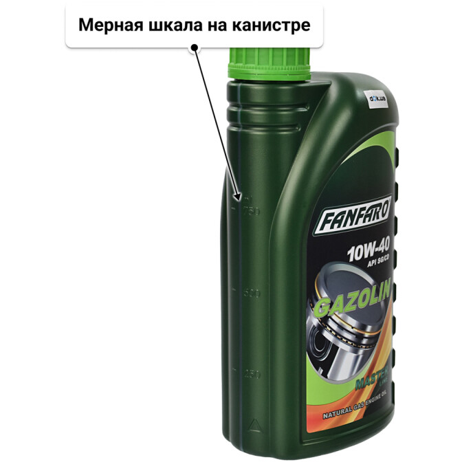 Моторное масло Fanfaro Gazolin 10W-40 1 л