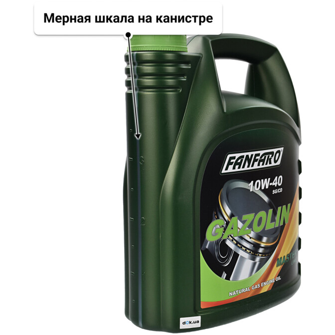 Моторное масло Fanfaro Gazolin 10W-40 4 л