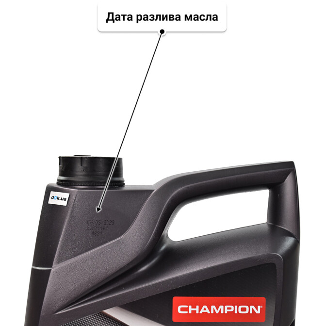 Моторное масло Champion New Energy 5W-40 5 л