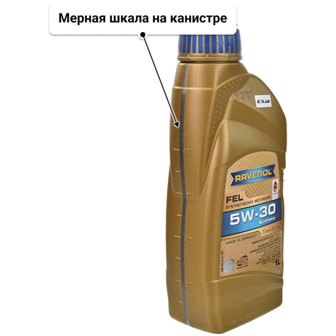 Моторное масло Ravenol FEL 5W-30 1 л