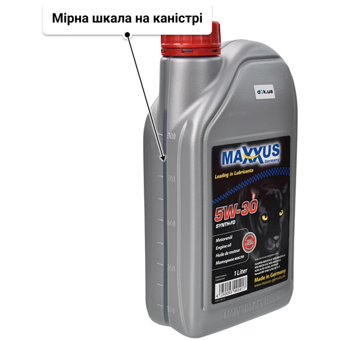 Моторна олива Maxxus Synth-FD 5W-30 1 л