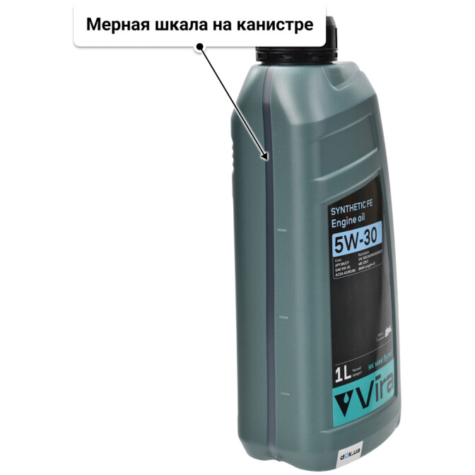 VIRA Synthetic FE 5W-30 моторное масло 1 л