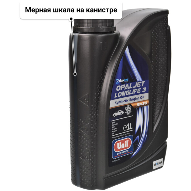 Моторное масло Unil Opaljet Longlife 3 5W-30 1 л