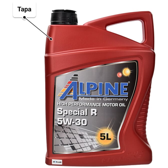 Моторное масло Alpine Special R 5W-30 5 л