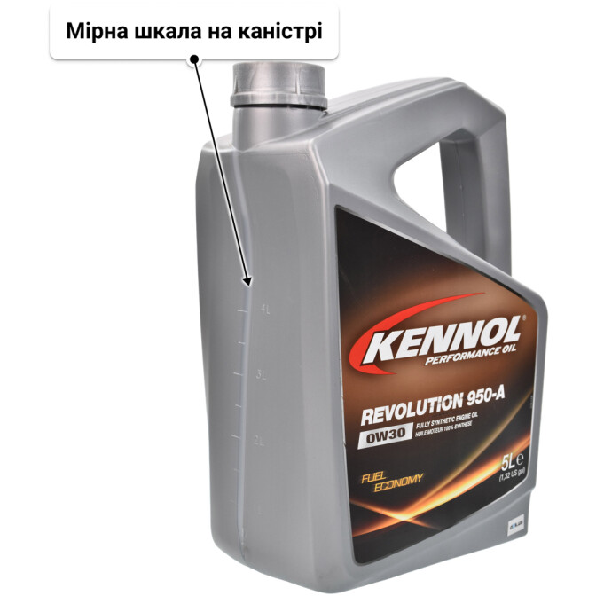 Моторна олива Kennol Revolution 950-A 0W-30 5 л