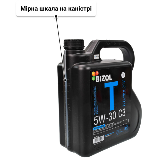 Моторна олива Bizol Technology C3 5W-30 4 л