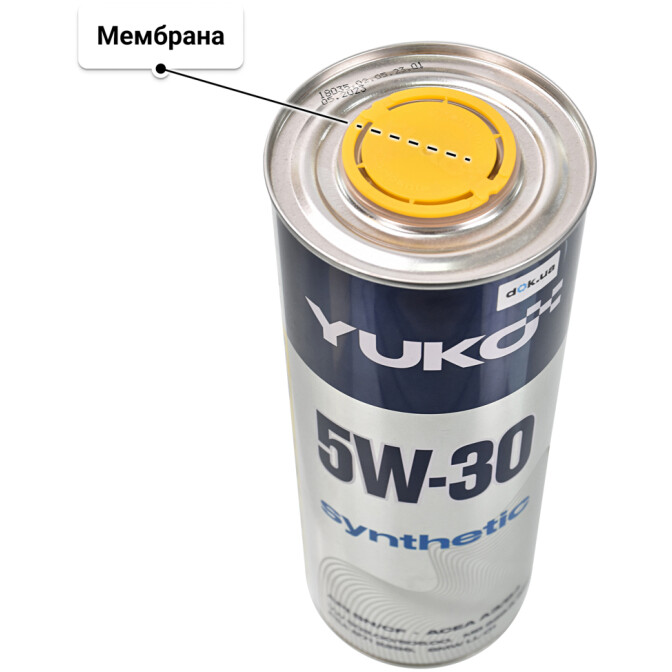 Yuko Synthetic 5W-30 (1 л) моторное масло 1 л