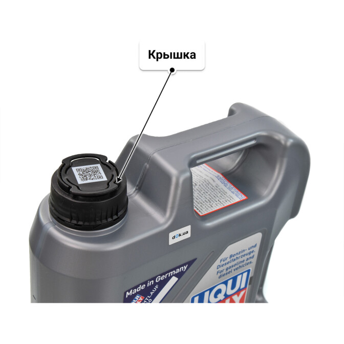 Моторное масло Liqui Moly MoS2 Leichtlauf 10W-40 5 л