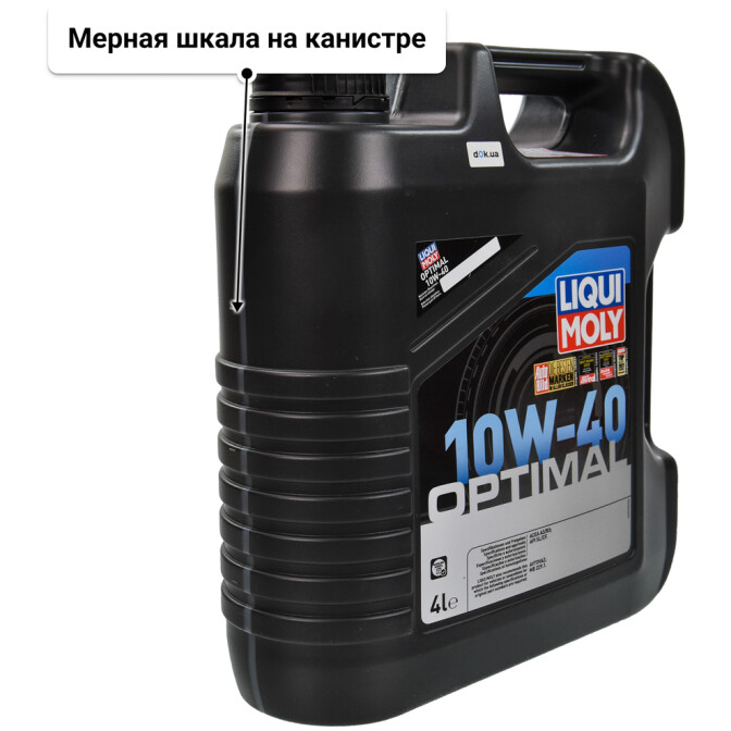 Моторное масло Liqui Moly Optimal 10W-40 4 л