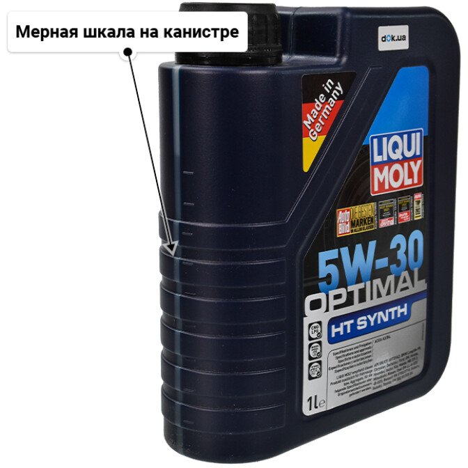 Моторное масло Liqui Moly Optimal HT Synth 5W-30 для Fiat Doblo 1 л