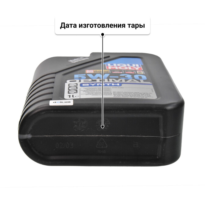 Моторное масло Liqui Moly Optimal HT Synth 5W-30 для Fiat Doblo 1 л