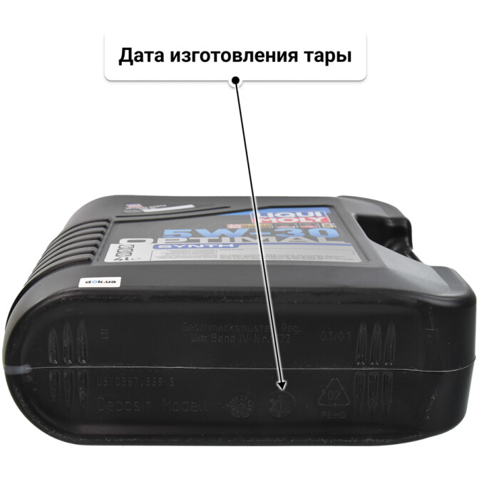 Моторное масло Liqui Moly Optimal HT Synth 5W-30 для Cadillac CTS 4 л