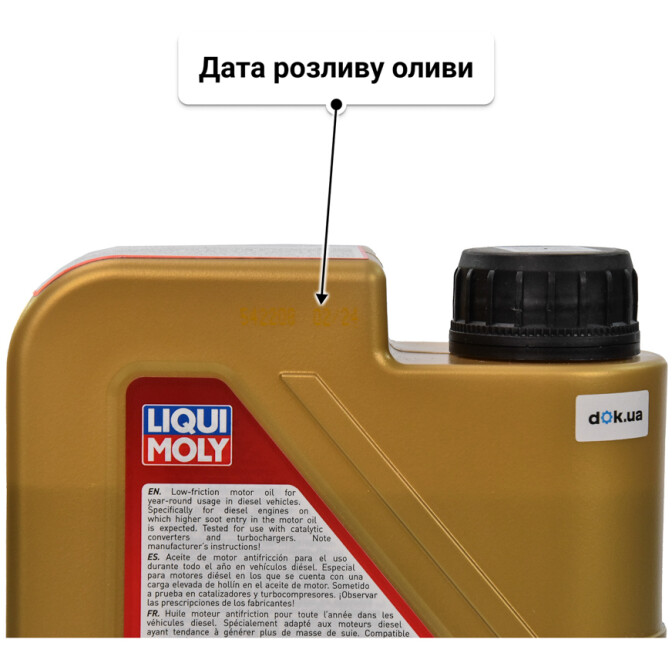 Liqui Moly Diesel Leichtlauf 10W-40 (1 л) моторна олива 1 л