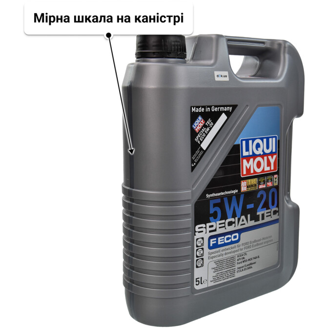 Моторна олива Liqui Moly Special Tec F Eco 5W-20 5 л