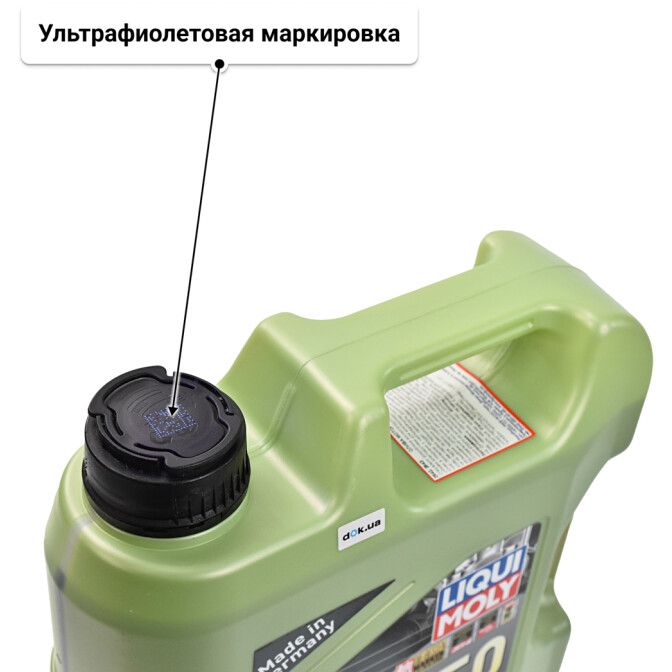 Моторное масло Liqui Moly Molygen 5W-50 4 л