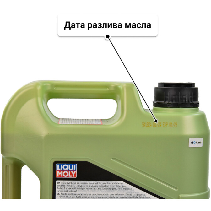 Liqui Moly Molygen 5W-50 (4 л) моторное масло 4 л