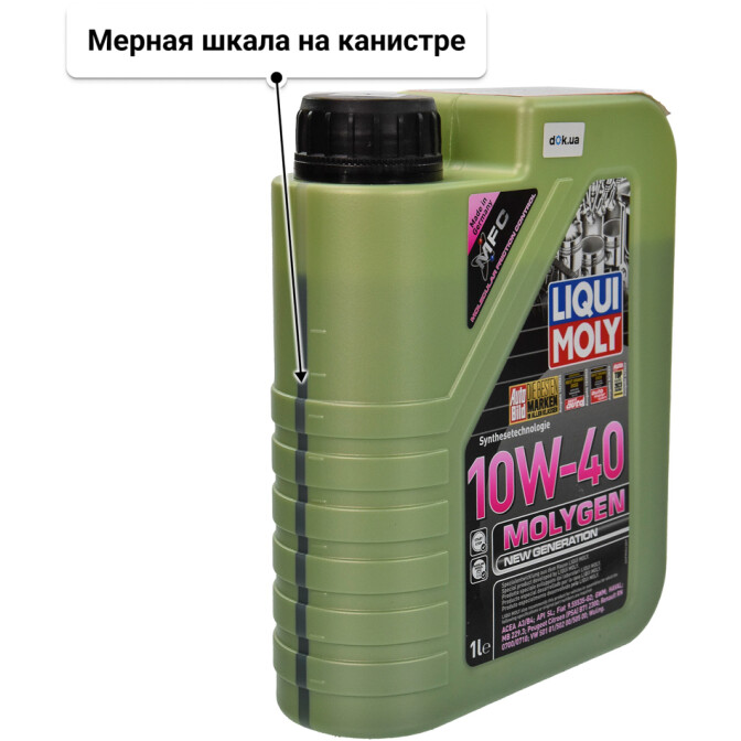 Liqui Moly Molygen New Generation 10W-40 моторное масло 1 л