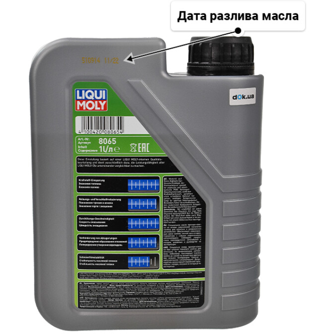 Liqui Moly Special Tec AA 0W-20 (1 л) моторное масло 1 л