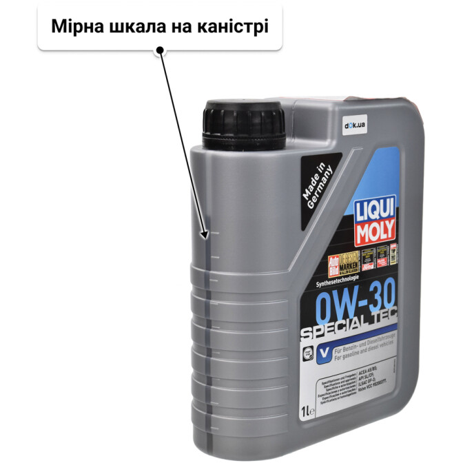 Моторна олива Liqui Moly Special Tec V 0W-30 1 л