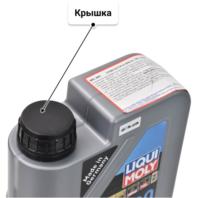 Моторное масло Liqui Moly Special Tec V 0W-30 для Renault Scenic 1 л