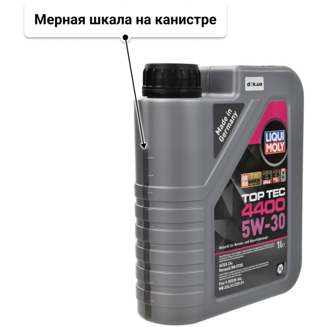 Liqui Moly Top Tec 4400 5W-30 (1 л) моторное масло 1 л