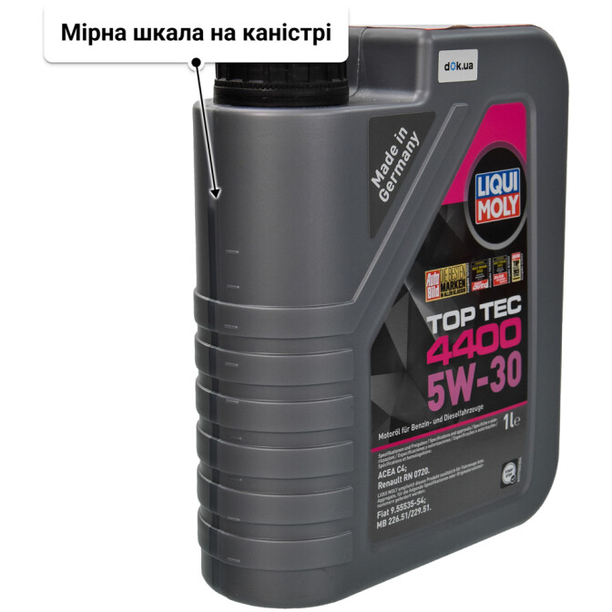 Моторна олива Liqui Moly Top Tec 4400 5W-30 1 л