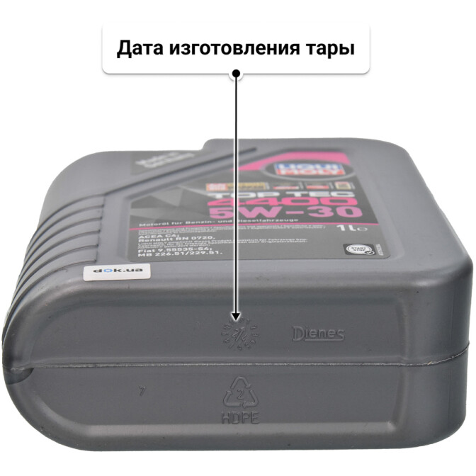 Моторное масло Liqui Moly Top Tec 4400 5W-30 1 л