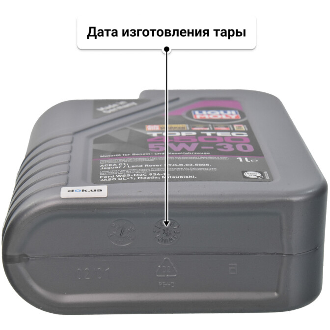 Моторное масло Liqui Moly Top Tec 4500 5W-30 1 л