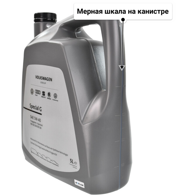 Моторное масло VAG Special G 5W-40 5 л