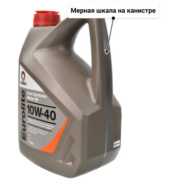 Comma Eurolite 10W-40 (4 л) моторное масло 4 л