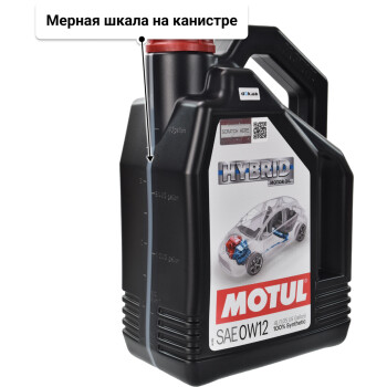 Моторное масло Motul Hybrid 0W-12 4 л