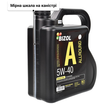 Bizol Allround 5W-40 (4 л) моторна олива 4 л