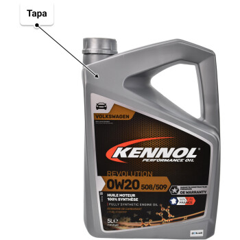 Моторна олива Kennol Revolution 508/509 0W-20 5 л