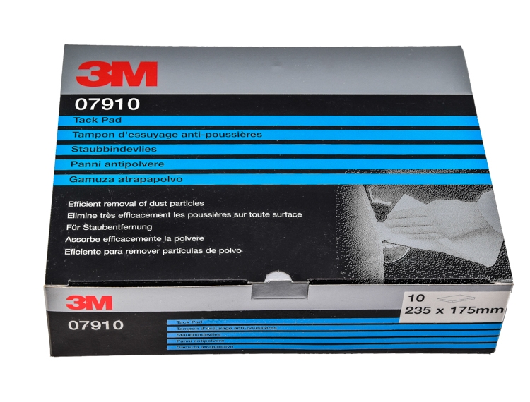 

Салфетки 3M Tack Pad 07910 из нетканого материала 175 x 235 мм 10 шт
