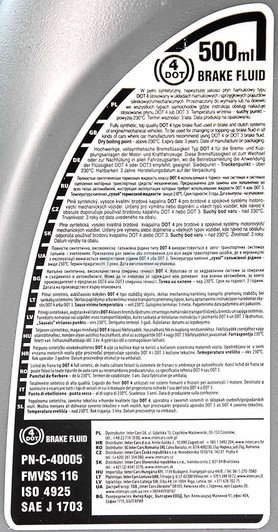 4Max DOT 4 тормозная жидкость
