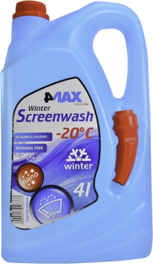 Омивач скла 4Max зимовий -20 °С (5 л) 5 л