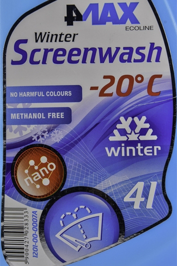 Омивач скла 4Max зимовий -20 °С (5 л) 5 л