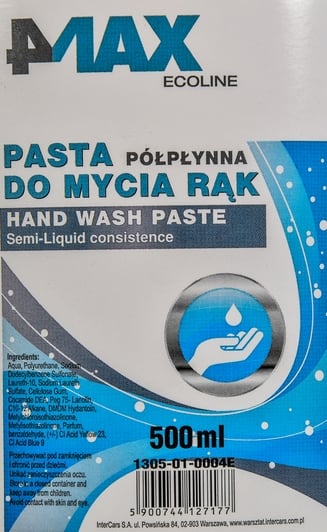 Очисник рук 4Max Hand Wash Paste Semi-liquid мигдаль