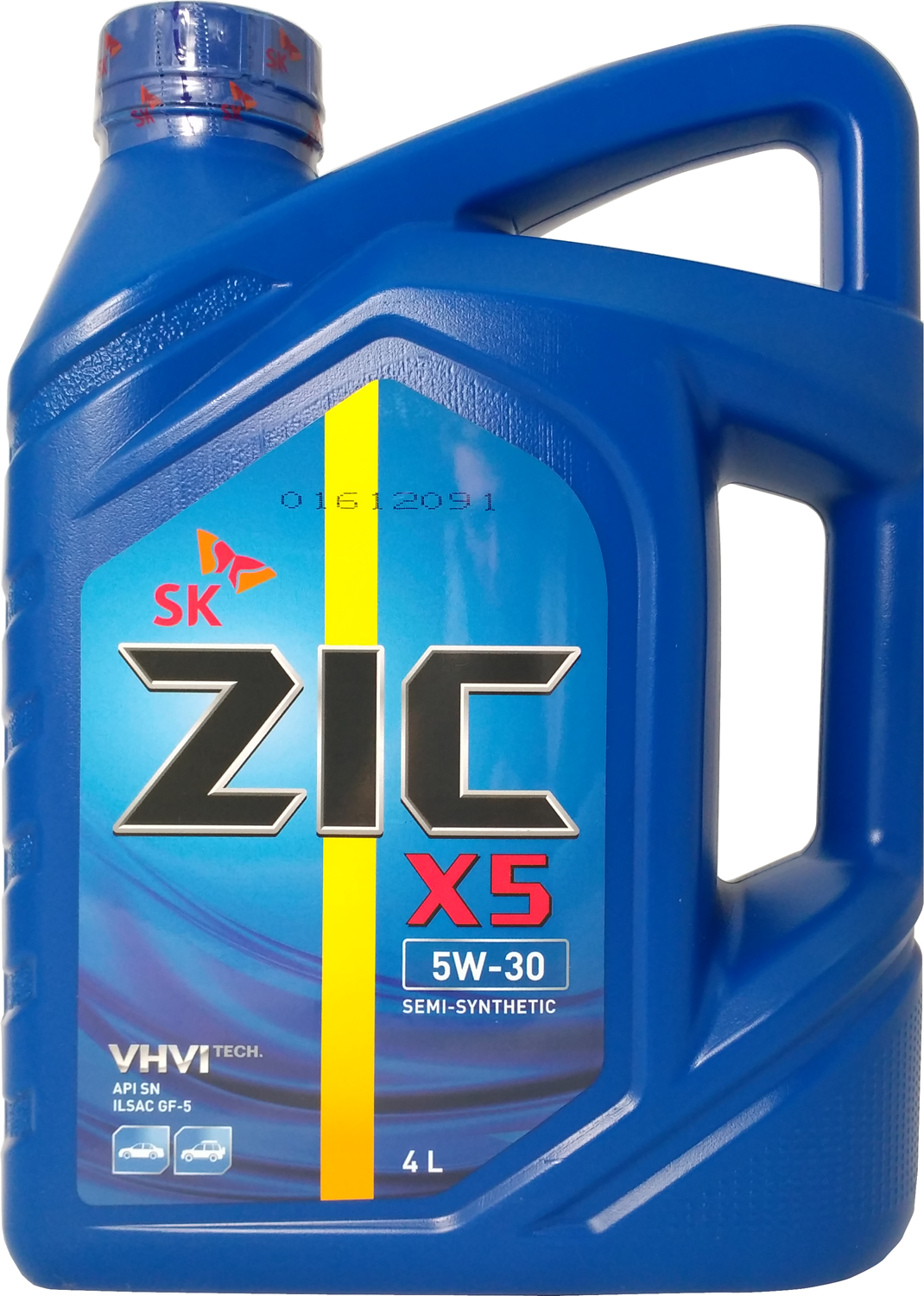 Моторное масло ZIC X5 5W-30 4 л на Peugeot 206