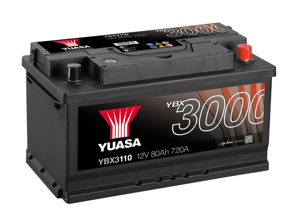 

Аккумулятор Yuasa 6 CT-80-R YBX3110