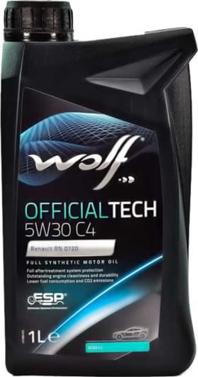 Моторна олива Wolf Officialtech C4 5W-30 1 л на Daewoo Tico