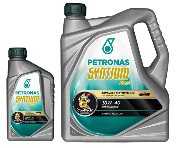 Моторна олива Petronas Syntium 800 10W-40 на Daihatsu Cuore