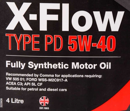 Моторное масло Comma X-Flow Type PD 5W-40 4 л на Ford Grand C-Max