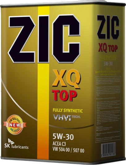 Моторное масло ZIC XQ Top 5W-30 для Lada 2110 4 л на Lada 2110