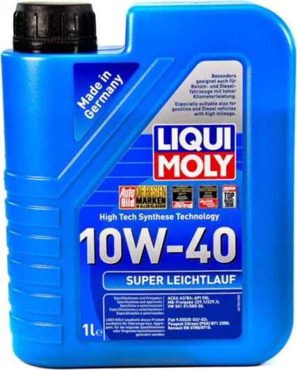 Моторна олива Liqui Moly Super Leichtlauf 10W-40 1 л на Skoda Roomster