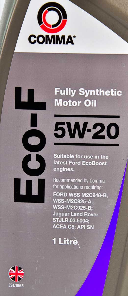 Моторна олива Comma Eco-F 5W-20 1 л на Mazda 626