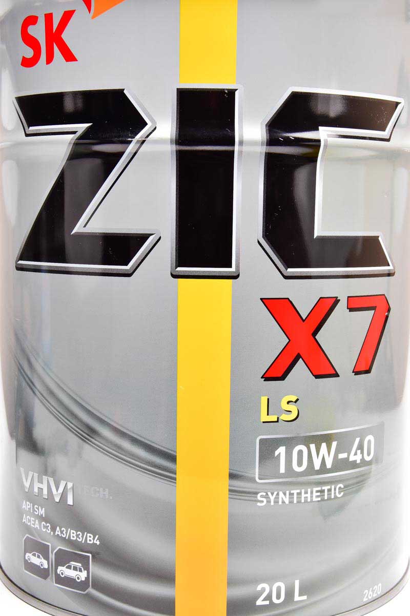 Моторна олива ZIC X7 LS 10W-40 20 л на Nissan NV200