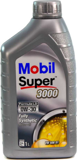 Моторное масло Mobil Super 3000 Formula LD 0W-30 на Hyundai i20